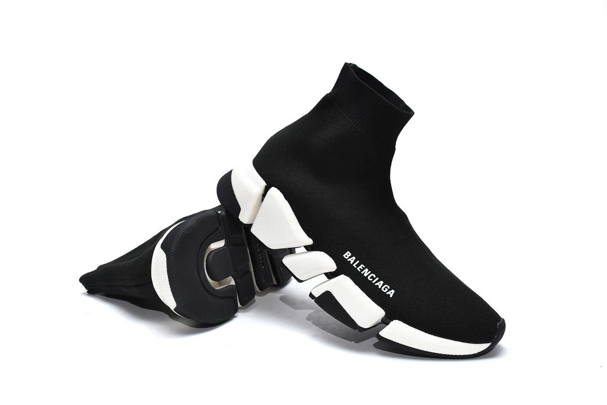 Balenciaga Speed 2.0 Black White