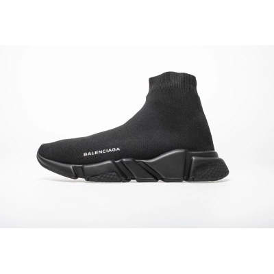Balenciaga Speed Trainer Low Black 01