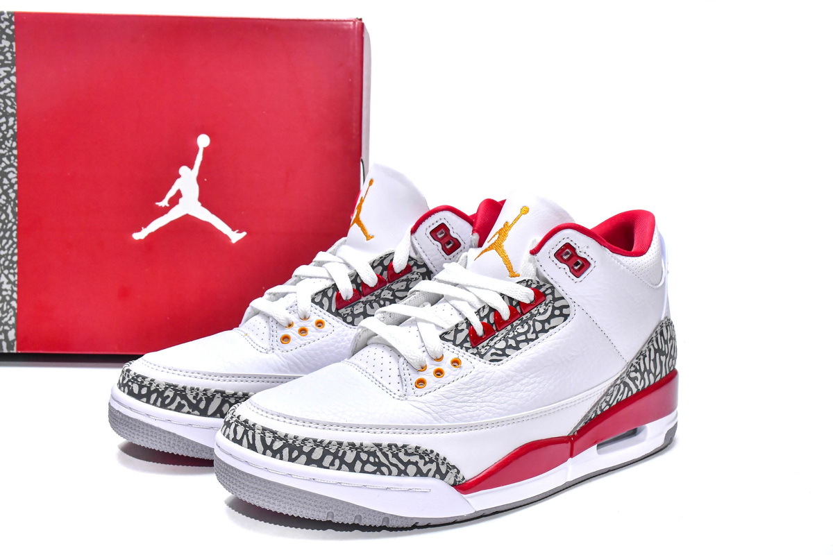 Jordan 3 Retro Cardinal Red