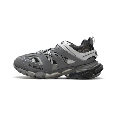 Balenciaga Track Grey White 555032 W1GB7 1214 with LED 01