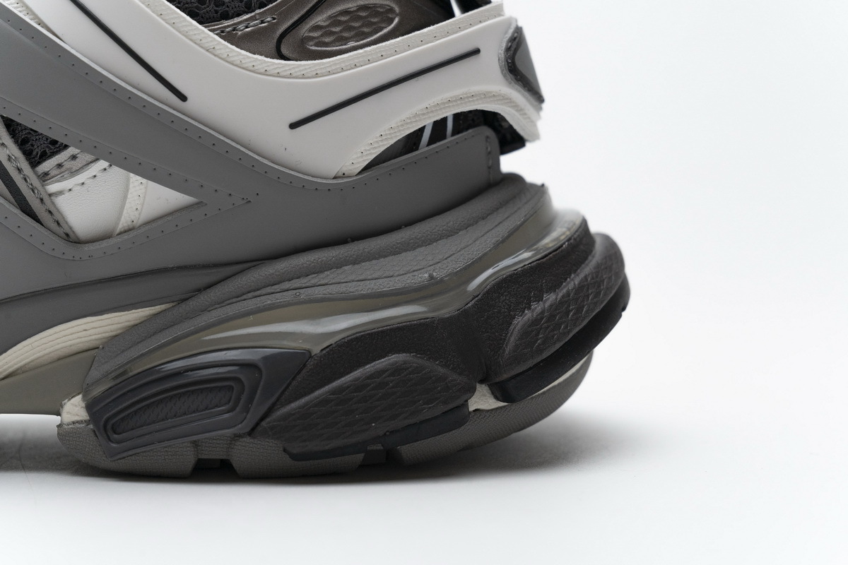 Balenciaga Track Grey White 555032 W1GB7 1214 with LED