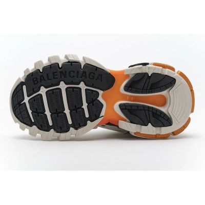 Balenciaga Track White Orange 542436 W1GB7 9059 with LED 02