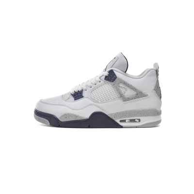 Jordan 4 Retro White Midnight Navy 01