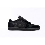 Jordan 1 Retro Low OG SP Travis Scott Black Phantom