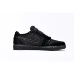 Jordan 1 Retro Low OG SP Travis Scott Black Phantom