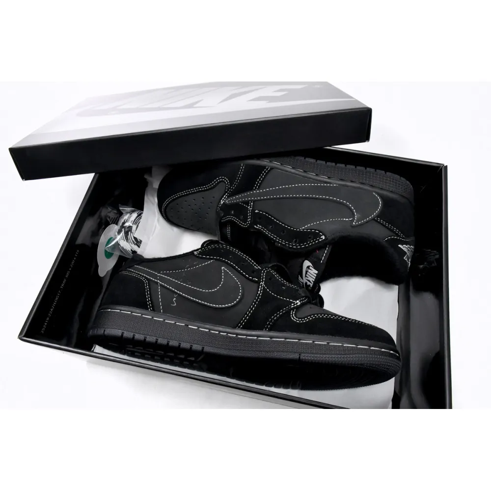 Jordan 1 Retro Low OG SP Travis Scott Black Phantom