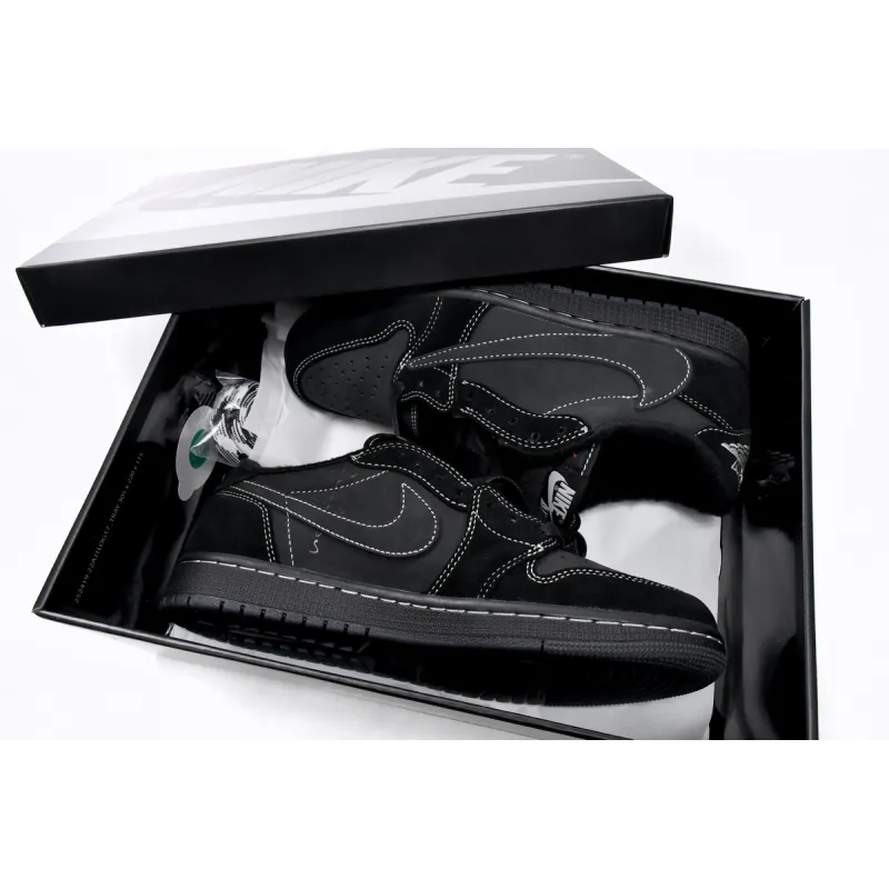 Jordan 1 Retro Low OG SP Travis Scott Black Phantom