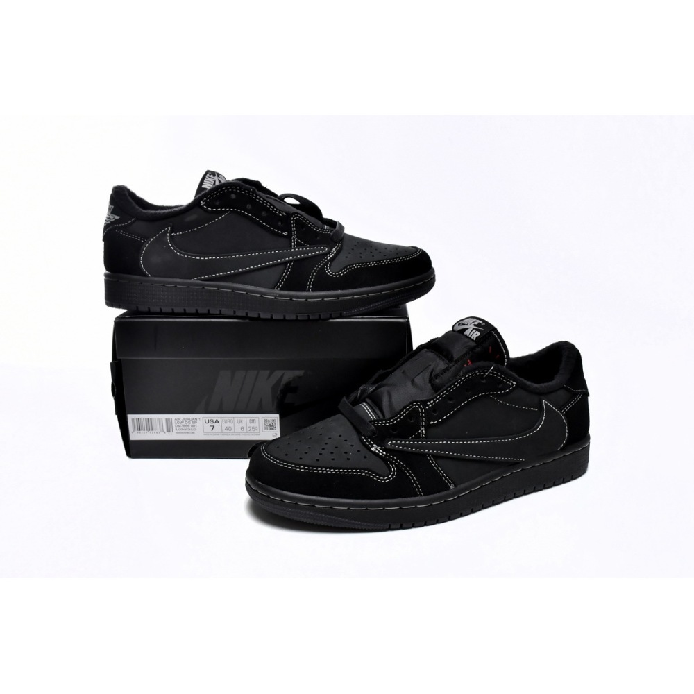 Jordan 1 Retro Low OG SP Travis Scott Black Phantom