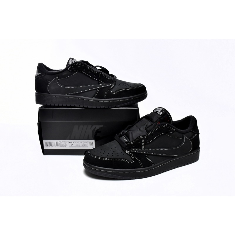 Jordan 1 Retro Low OG SP Travis Scott Black Phantom