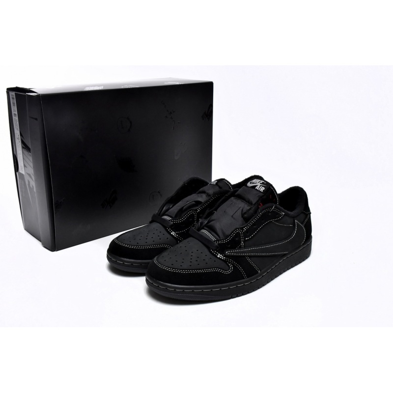 Jordan 1 Retro Low OG SP Travis Scott Black Phantom