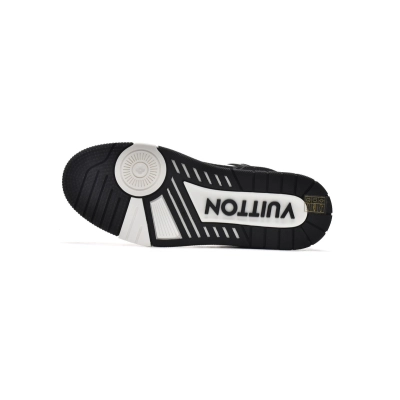 Louis Vuitton LV Trainer White Black White 02