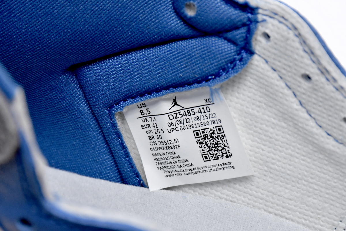 Jordan 1 Retro High OG True Blue