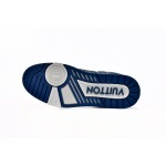 Louis Vuitton LV Trainer Monogram Denim White Blue