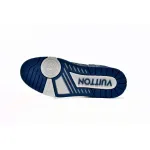 Louis Vuitton LV Trainer Monogram Denim White Blue