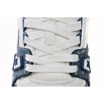 Louis Vuitton LV Trainer Monogram Denim White Blue