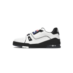 Louis Vuitton LV Trainer Black White