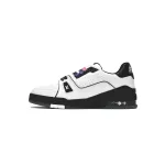Louis Vuitton LV Trainer Black White