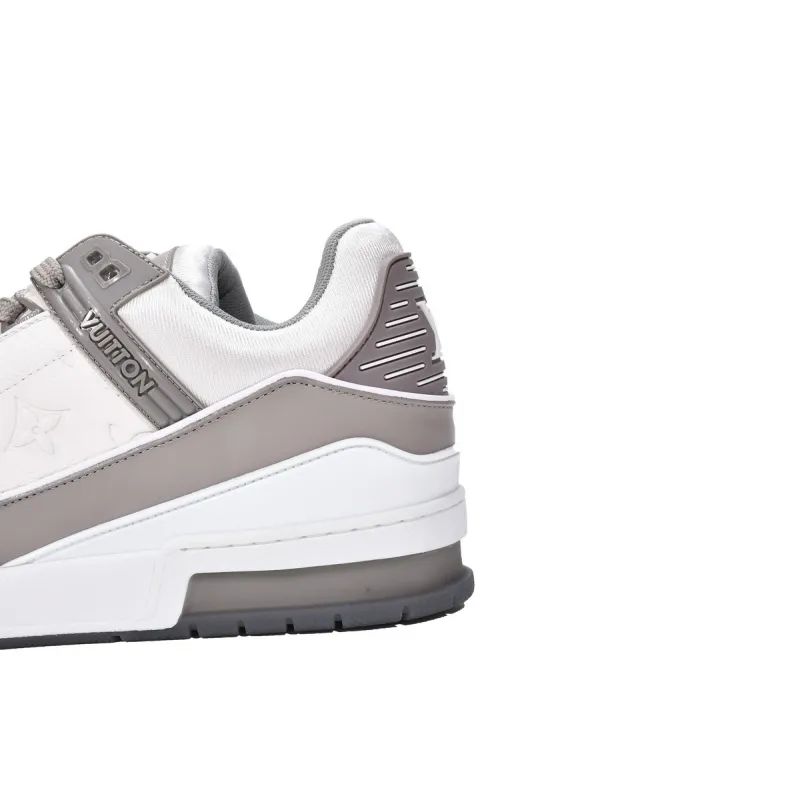 Louis Vuitton LV Trainer Grey White