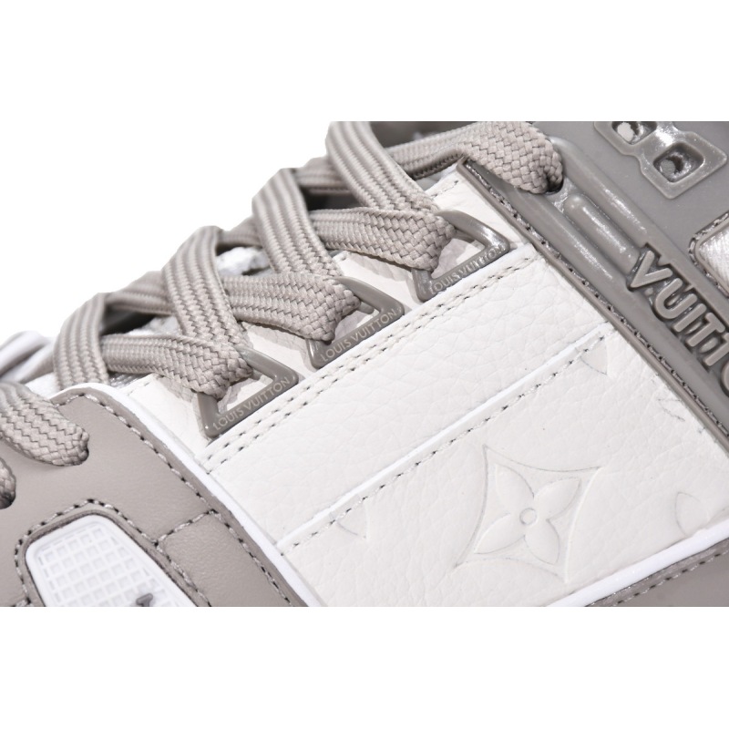 Louis Vuitton LV Trainer Grey White