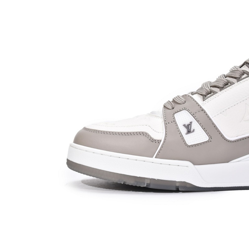 Louis Vuitton LV Trainer Grey White