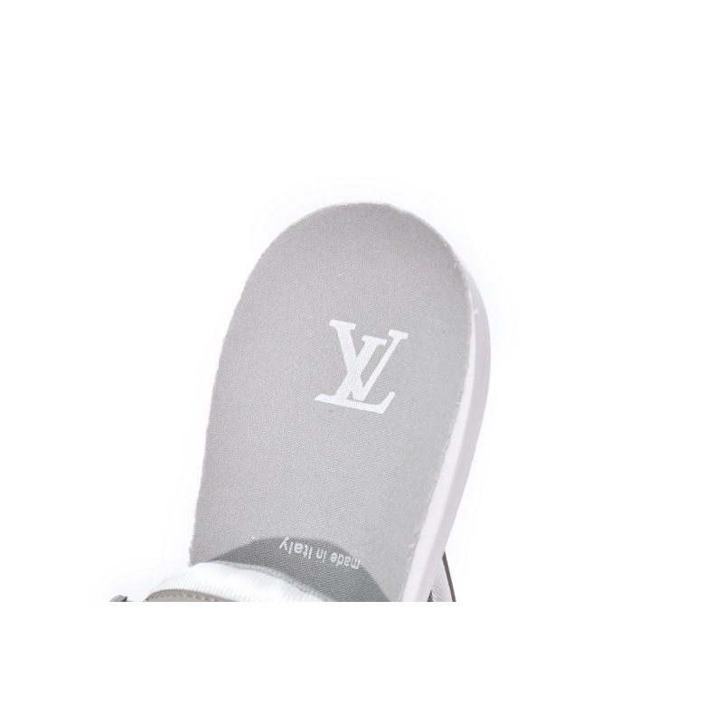 Louis Vuitton LV Trainer Grey White