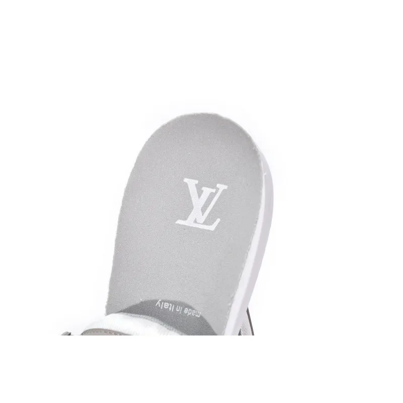 Louis Vuitton LV Trainer Grey White