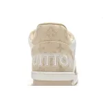Louis Vuitton LV Trainer Beige Cloth Cover