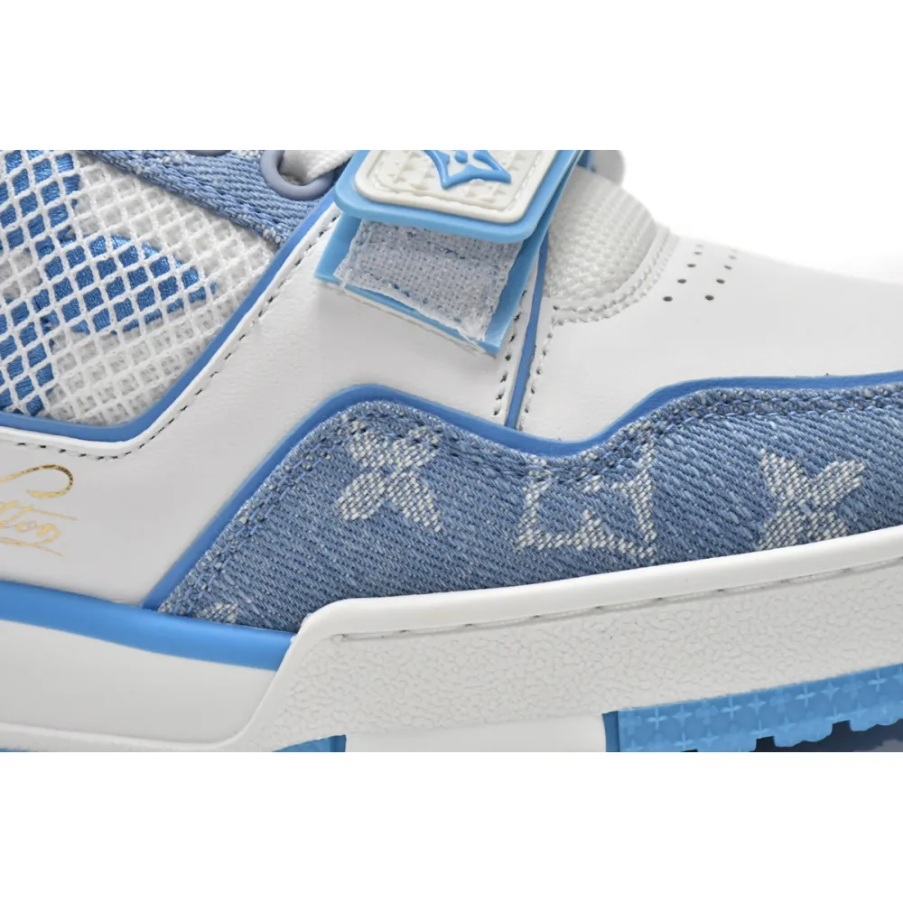 Louis Vuitton Trainer Monogram Denim
