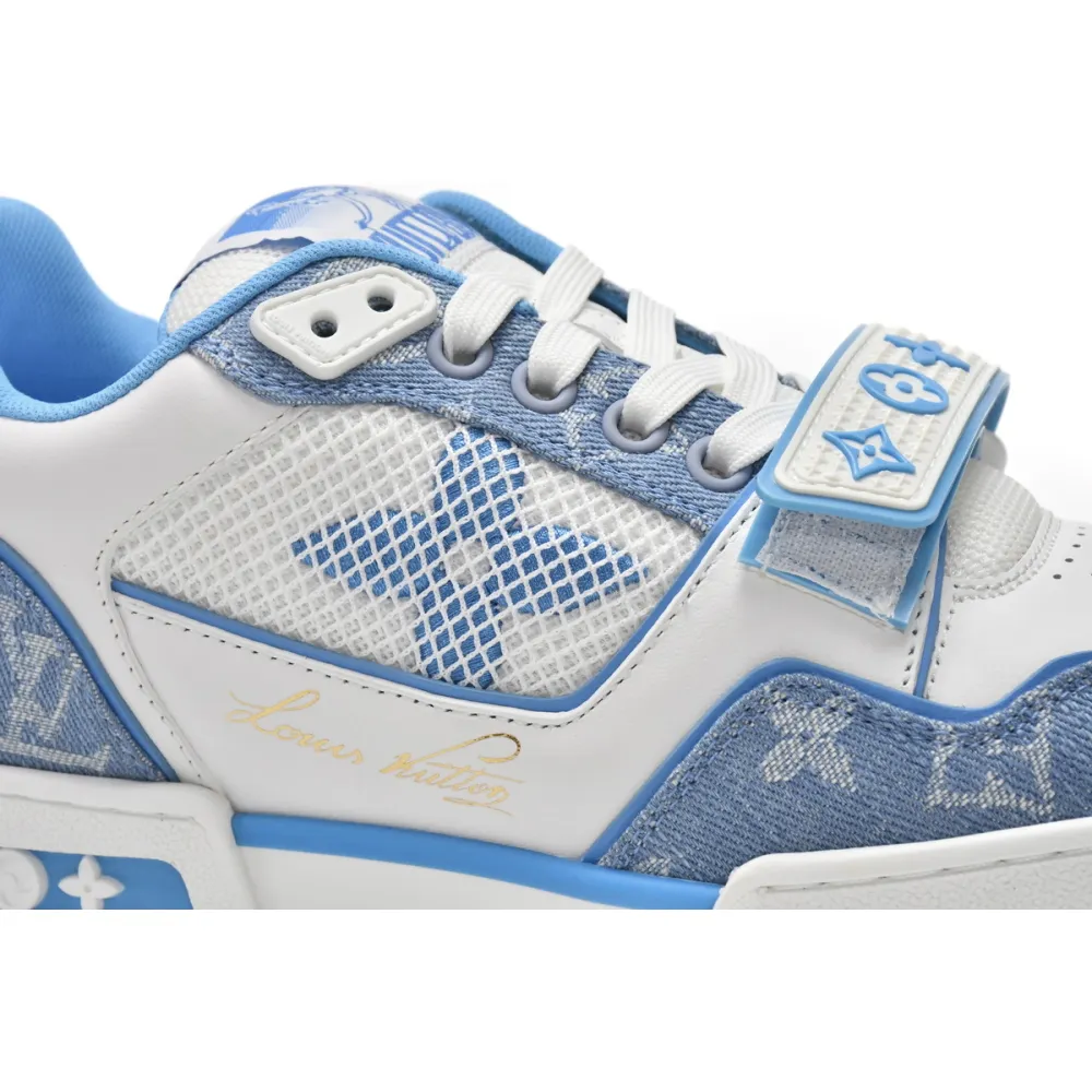 Louis Vuitton Trainer Monogram Denim