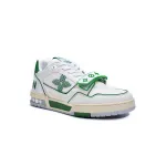 Louis Vuitton Trainer Green Mesh
