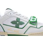 Louis Vuitton Trainer Green Mesh