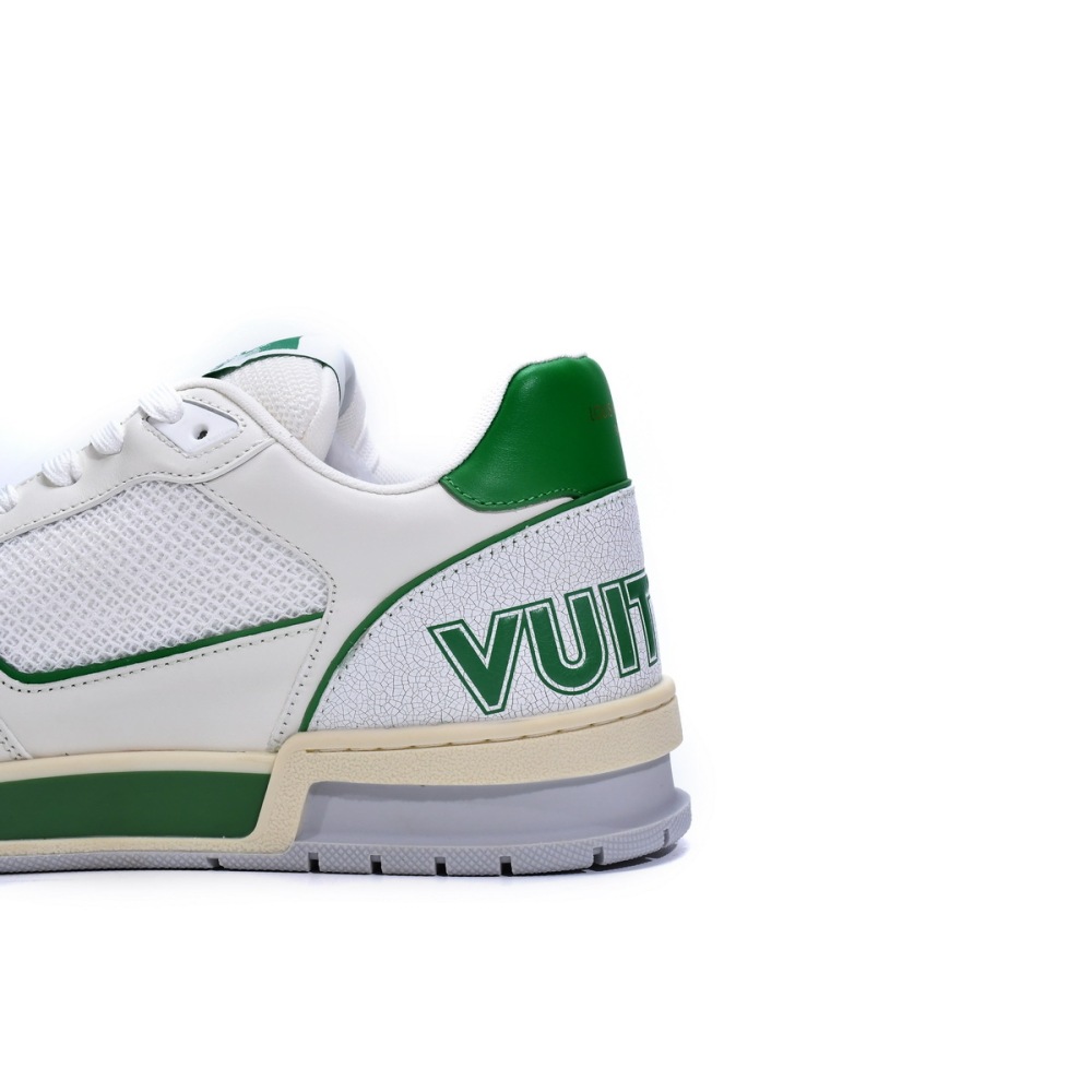 Louis Vuitton Trainer Green Mesh