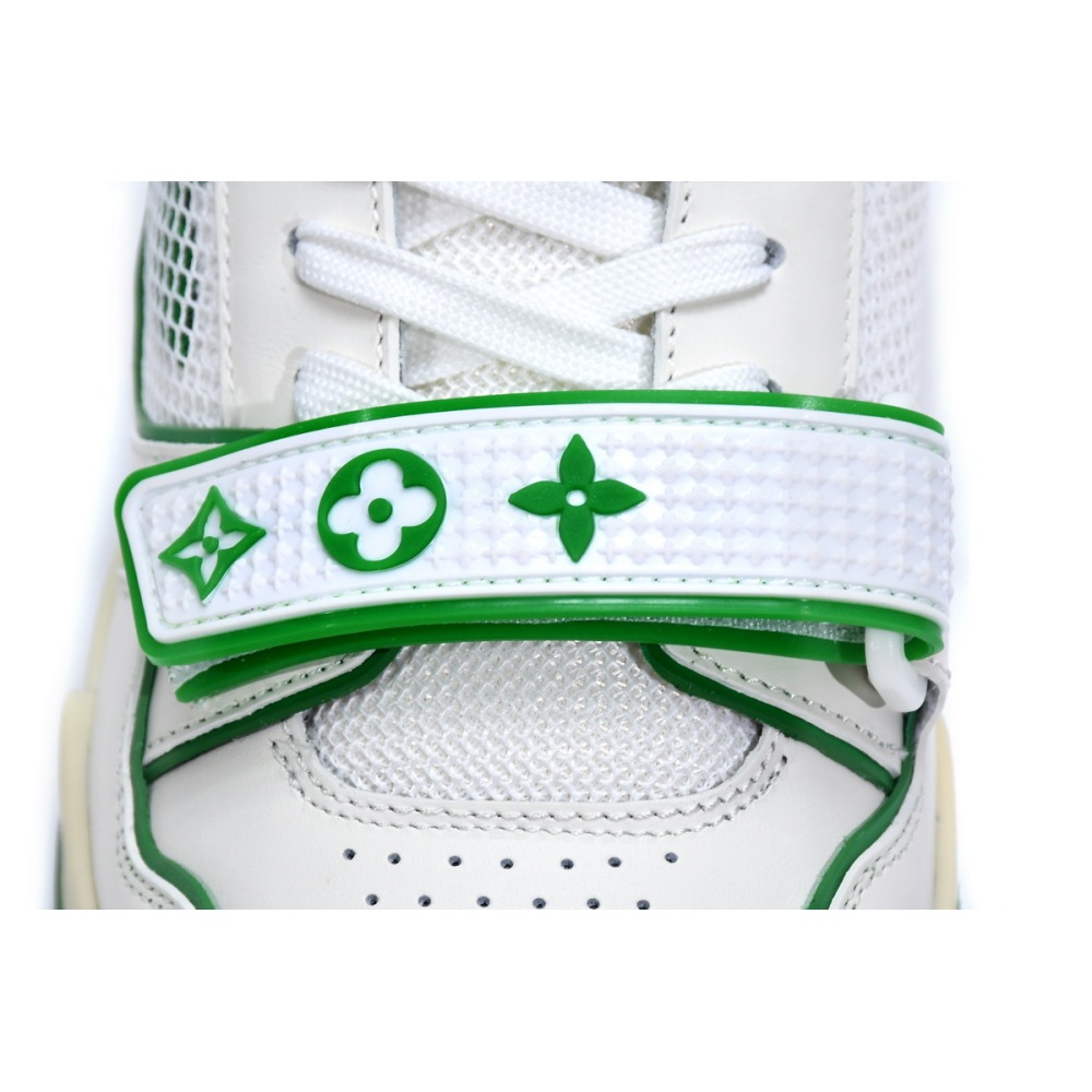 Louis Vuitton Trainer Green Mesh