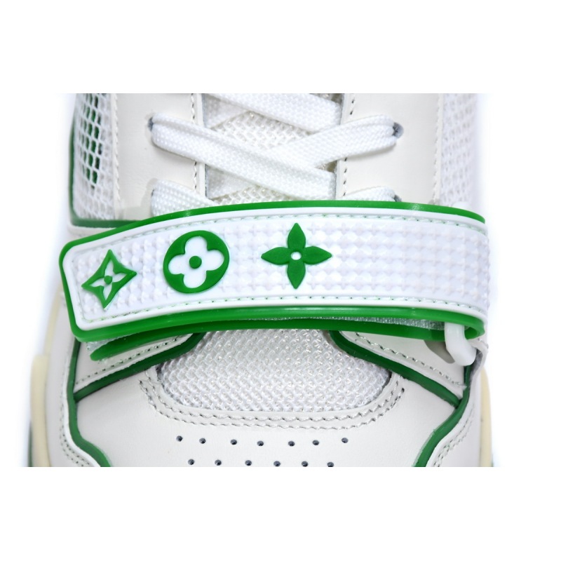 Louis Vuitton Trainer Green Mesh