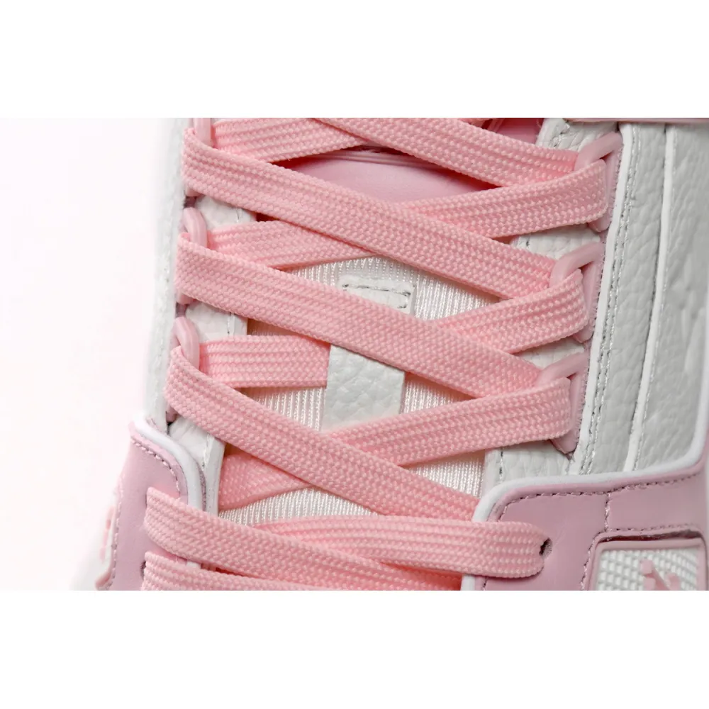 Louis Vuitton Trainer Pink Rose