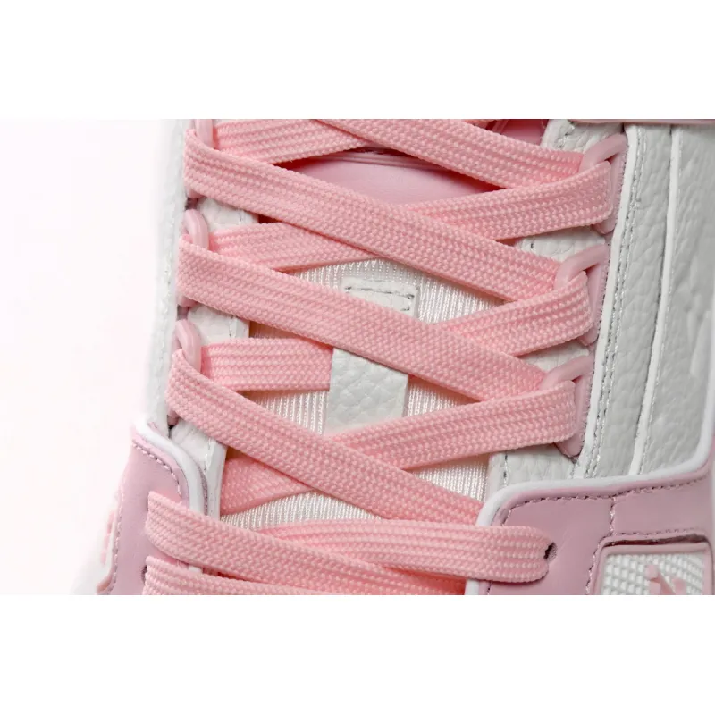 Louis Vuitton Trainer Pink Rose