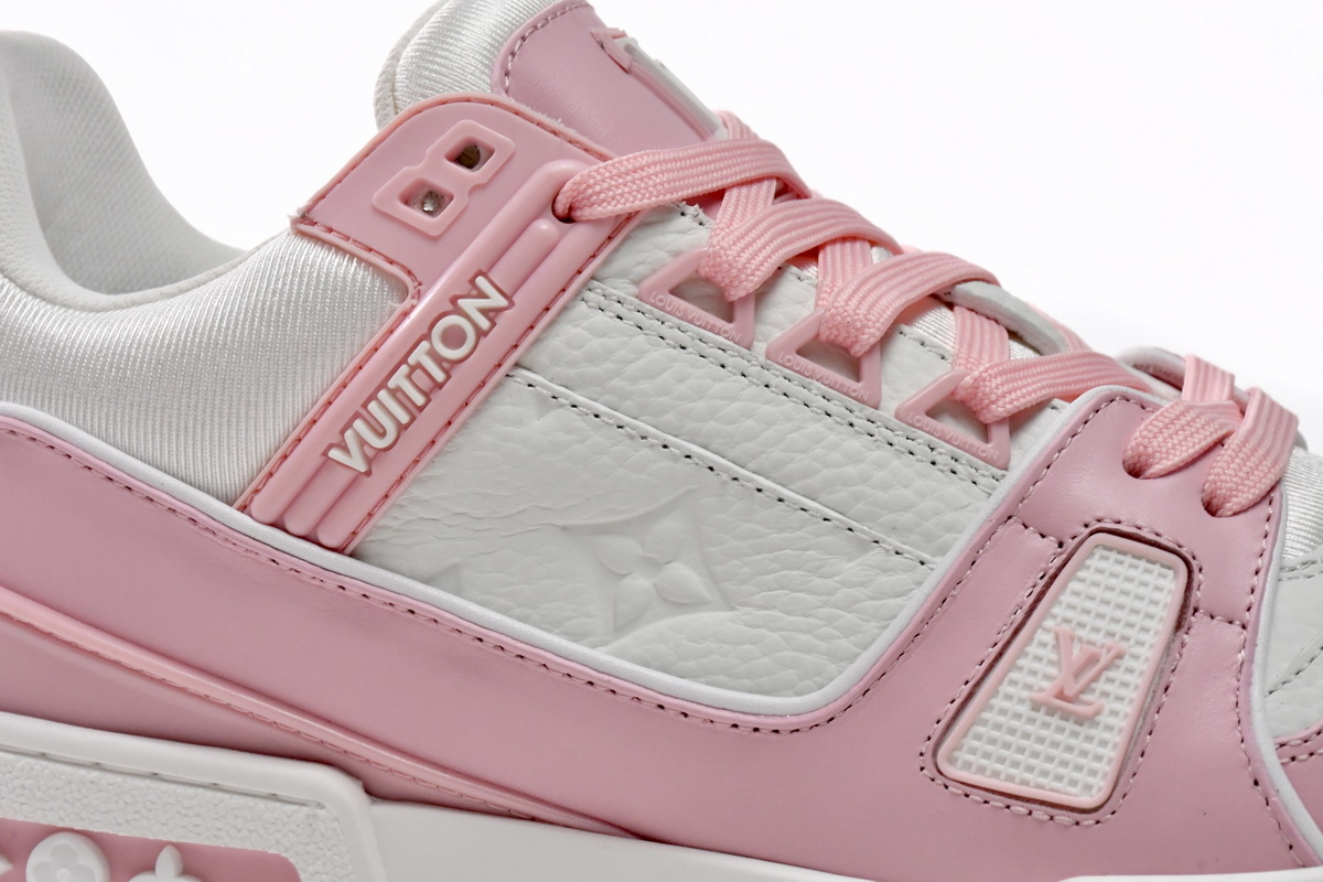 Louis Vuitton Trainer Pink Rose