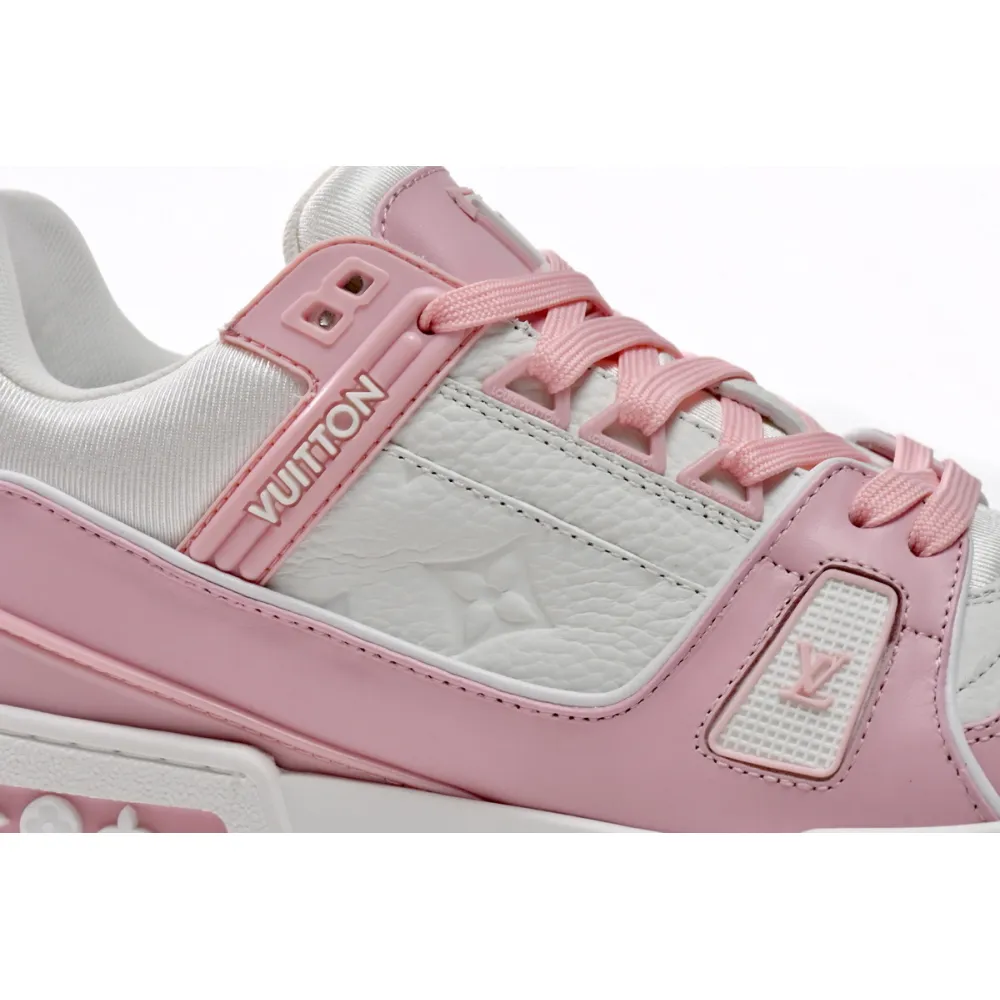 Louis Vuitton Trainer Pink Rose