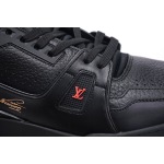 Louis Vuitton Trainer Black Signature