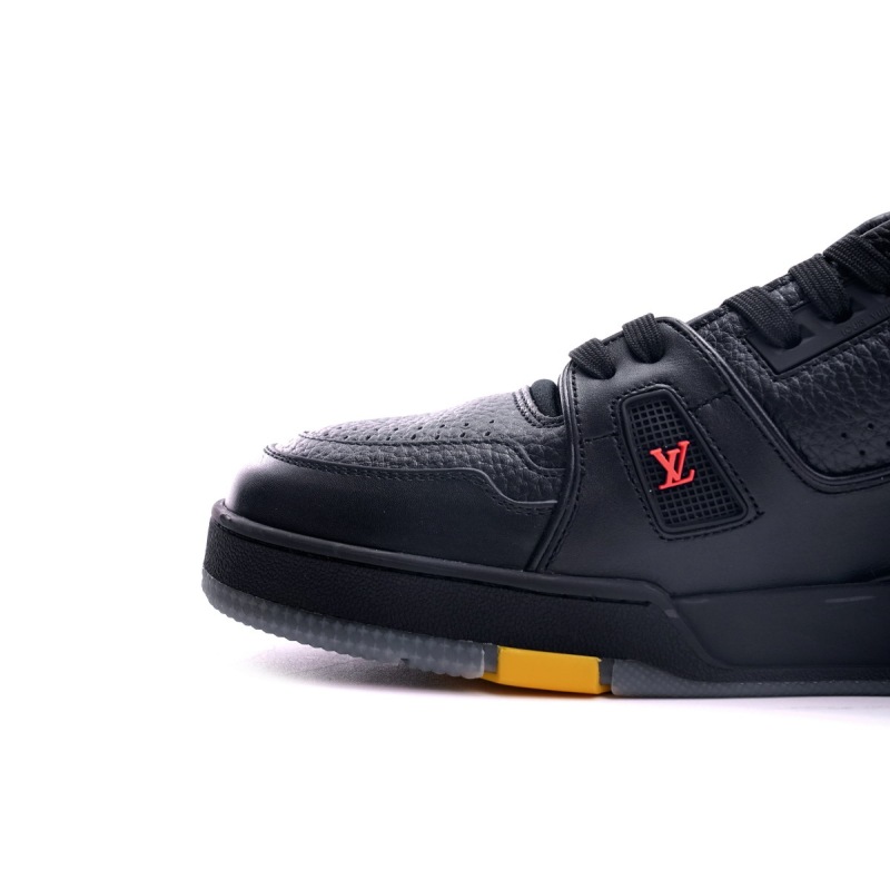 Louis Vuitton Trainer Black Signature