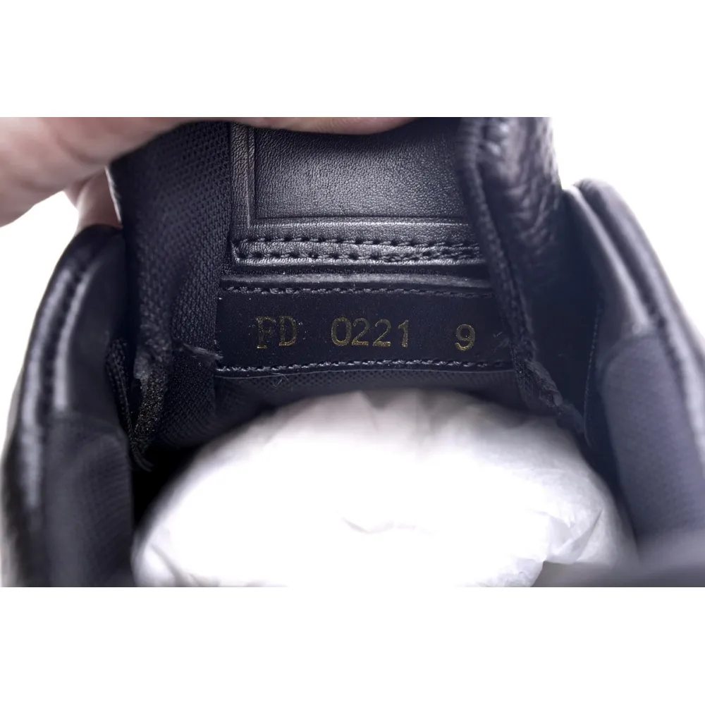 Louis Vuitton Trainer Black Signature