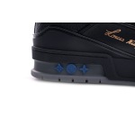 Louis Vuitton Trainer Black Signature