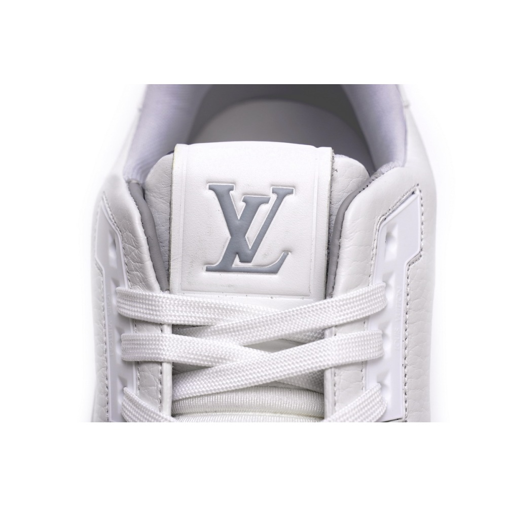 Louis Vuitton Trainer White Signature
