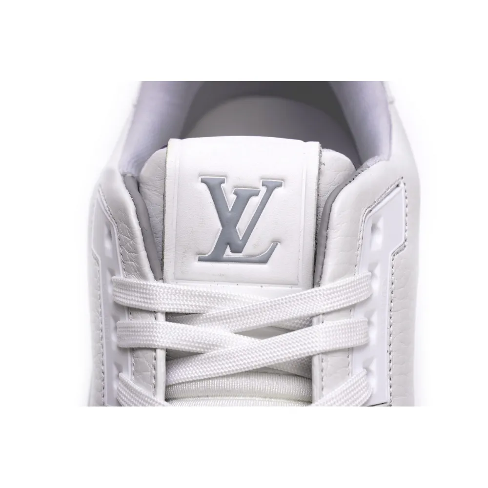 Louis Vuitton Trainer White Signature