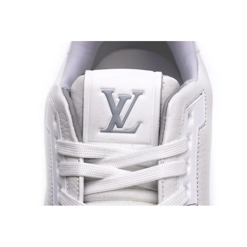 Louis Vuitton Trainer White Signature