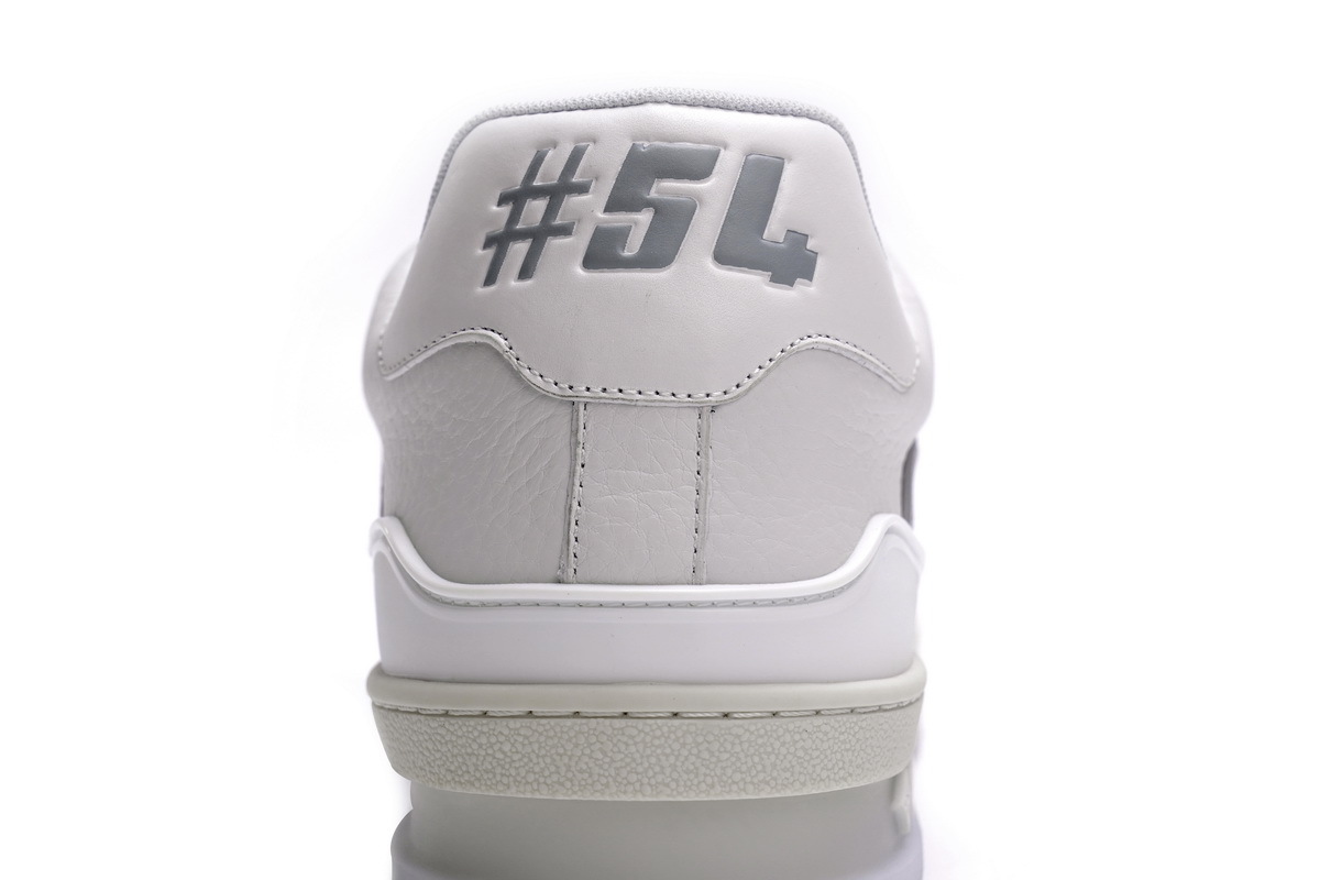 Louis Vuitton Trainer White Signature