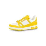 Louis Vuitton Trainer Yellow White Monogram
