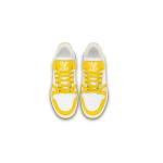 Louis Vuitton Trainer Yellow White Monogram