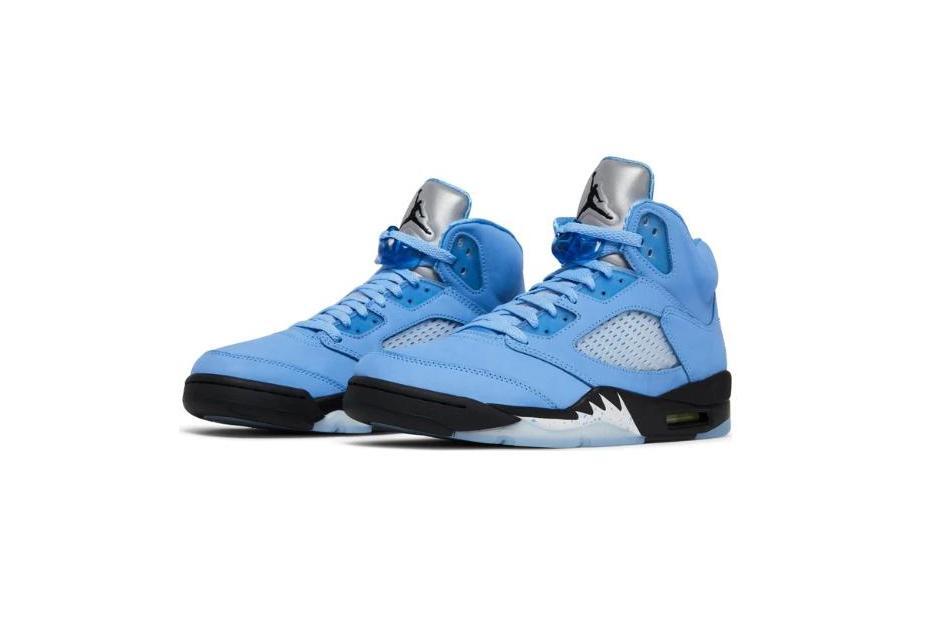 Jordan 5 Retro UNC University Blue