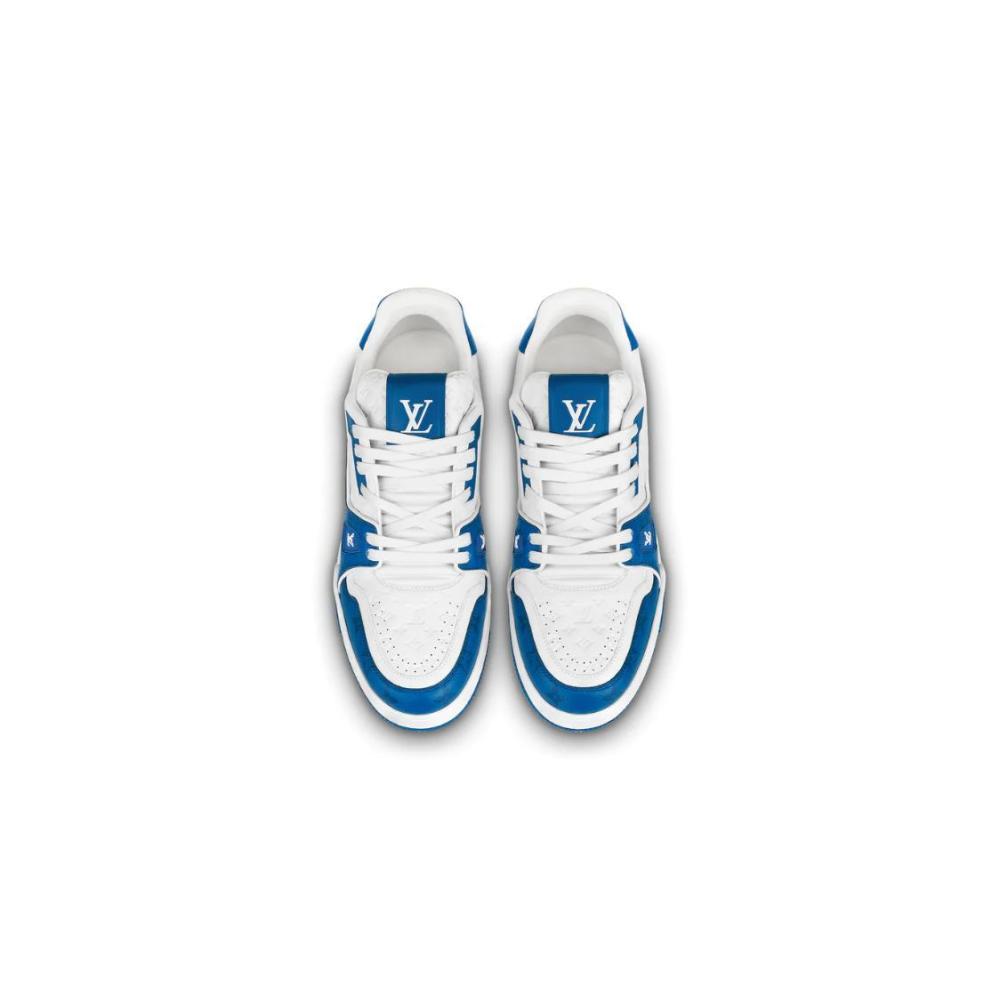 Louis Vuitton Trainer #54 Signature Blue White